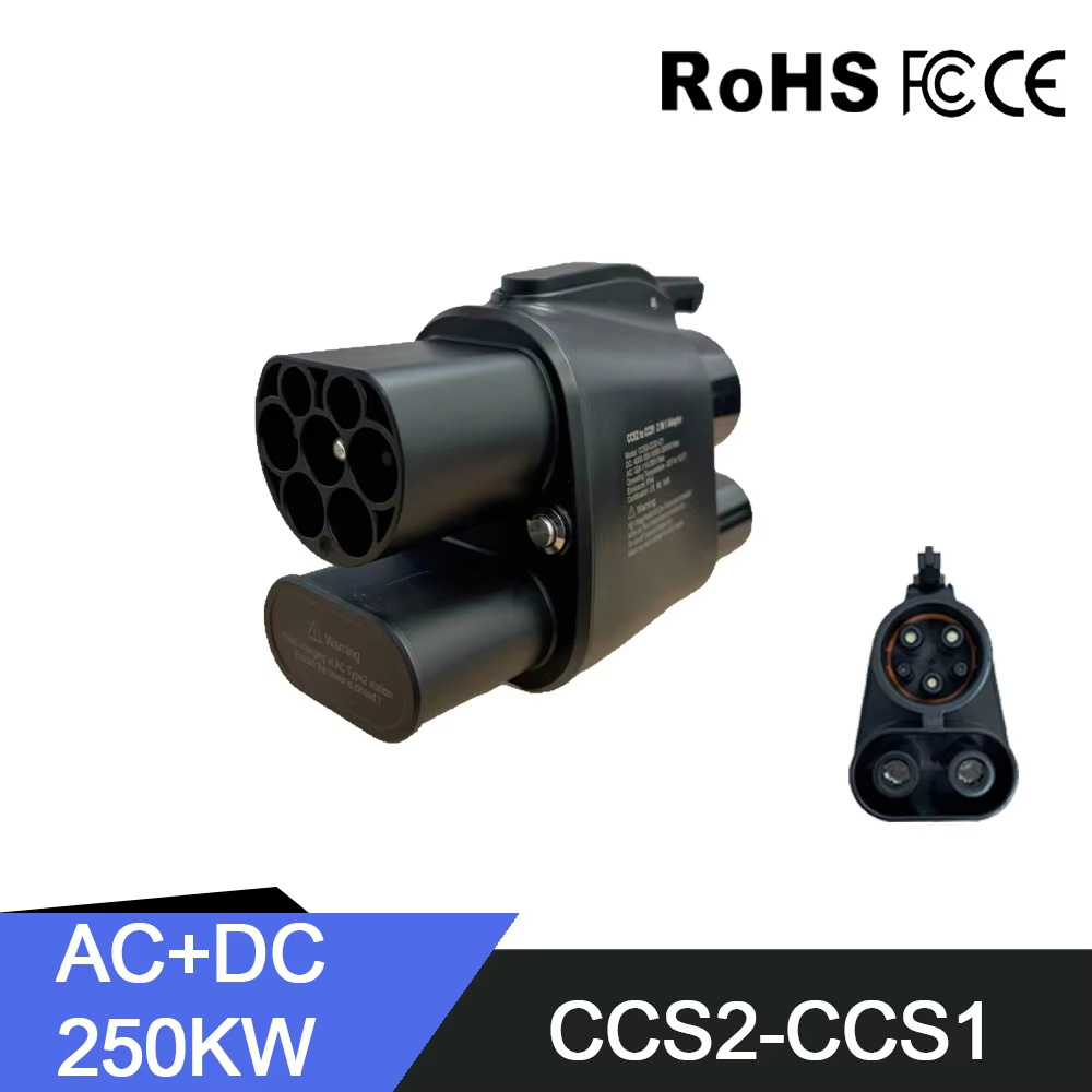 Ccs2 To Ccs1 Fast Charge Adapter 250Kw - Adaptador DC/AC de Carregamento Rápido para